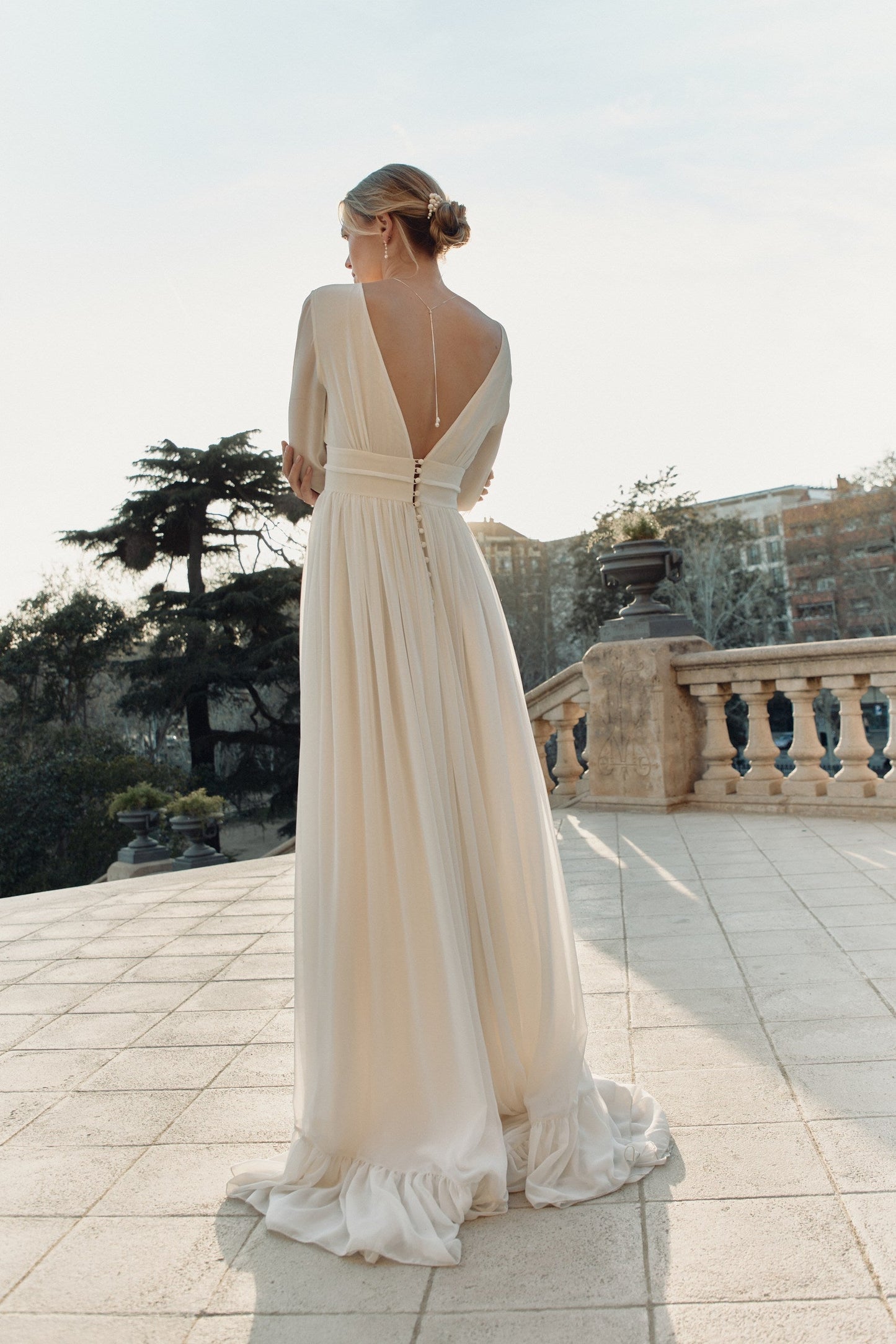 Exquisite Baroque Style - Wild Pearl Necklace for Weddings