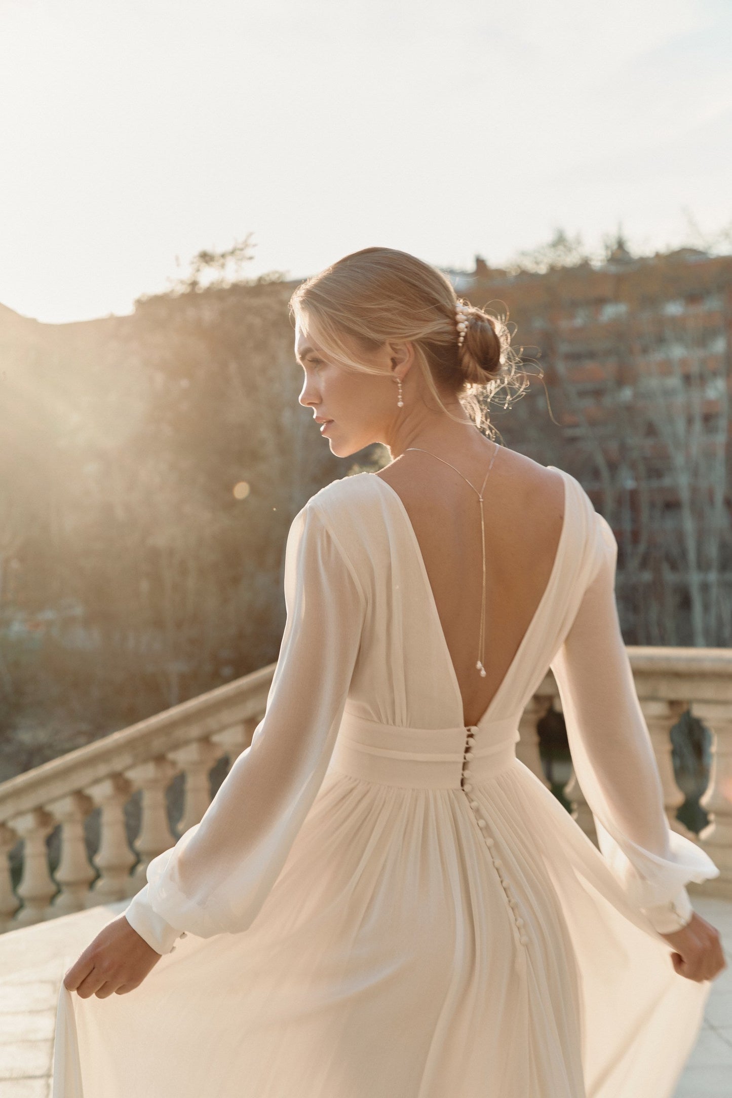 Exquisite Baroque Style - Wild Pearl Necklace for Weddings