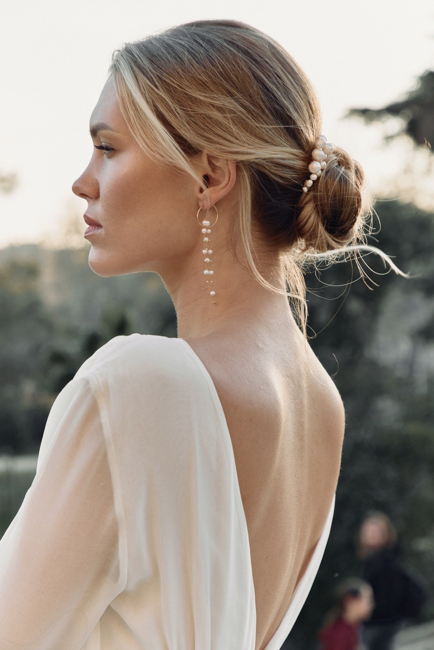 Wedding Pendant Earrings