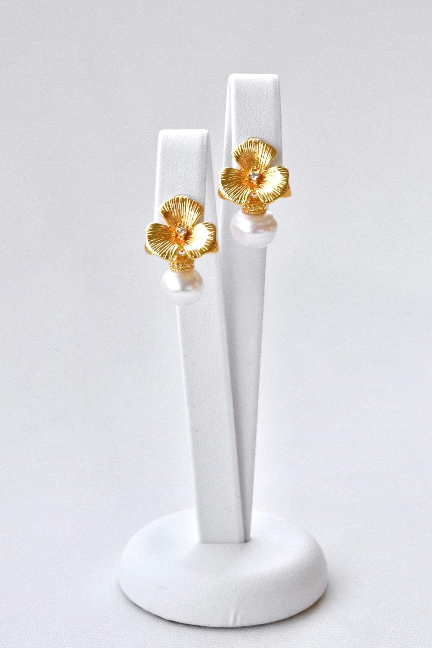 Modern Floral Earrings