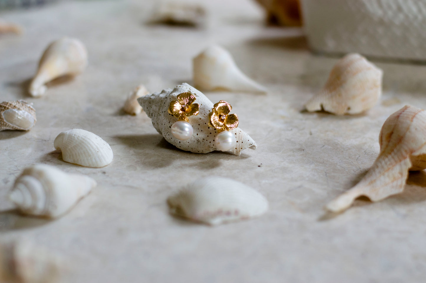 Modern Floral Earrings