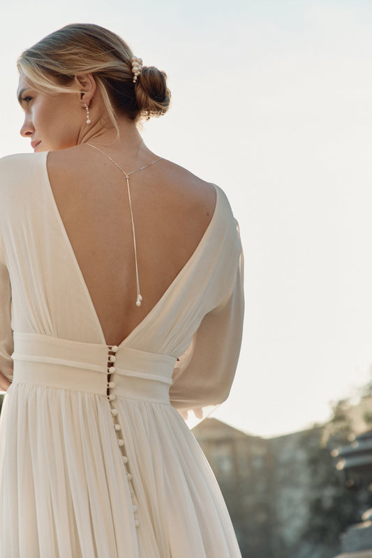 Exquisite Baroque Style - Wild Pearl Necklace for Weddings