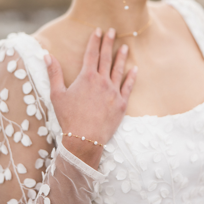 Missing you - Exquisite natural pearl bracelet
