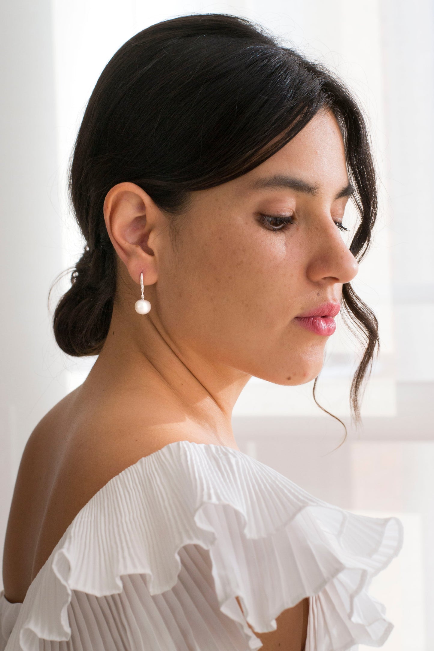 Natural Pearl Earrings
