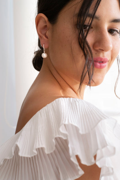 Natural Pearl Earrings