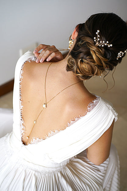 Real pearl hairpin