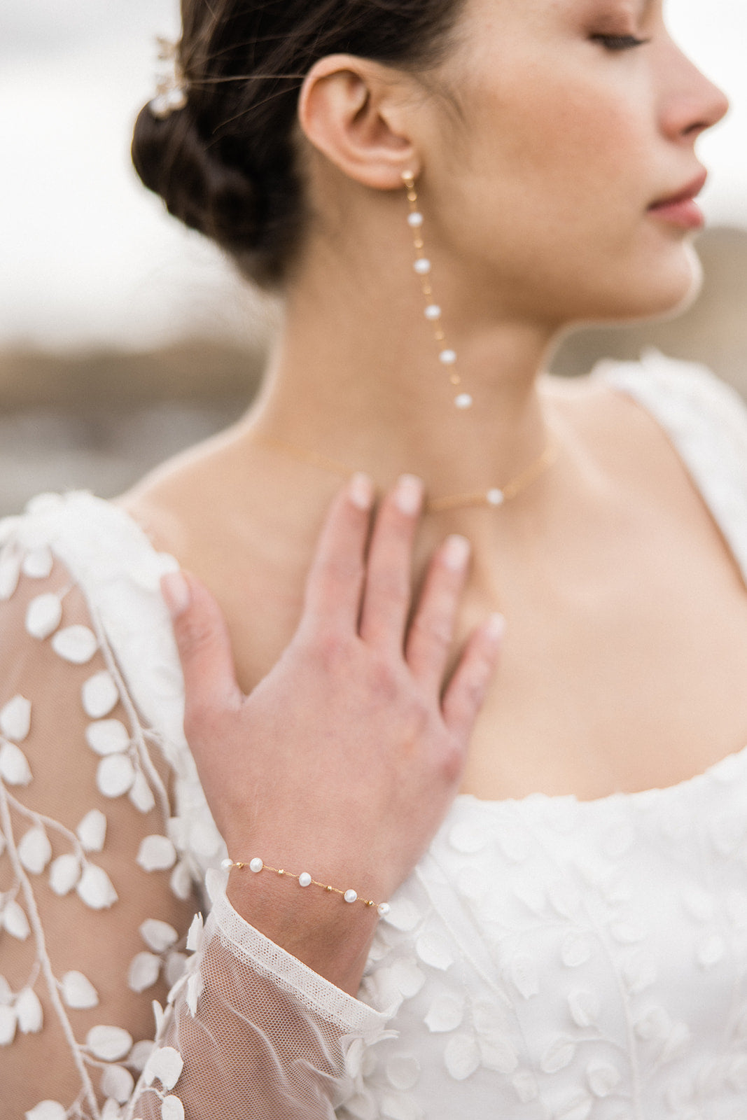 Missing you - Exquisite natural pearl bracelet
