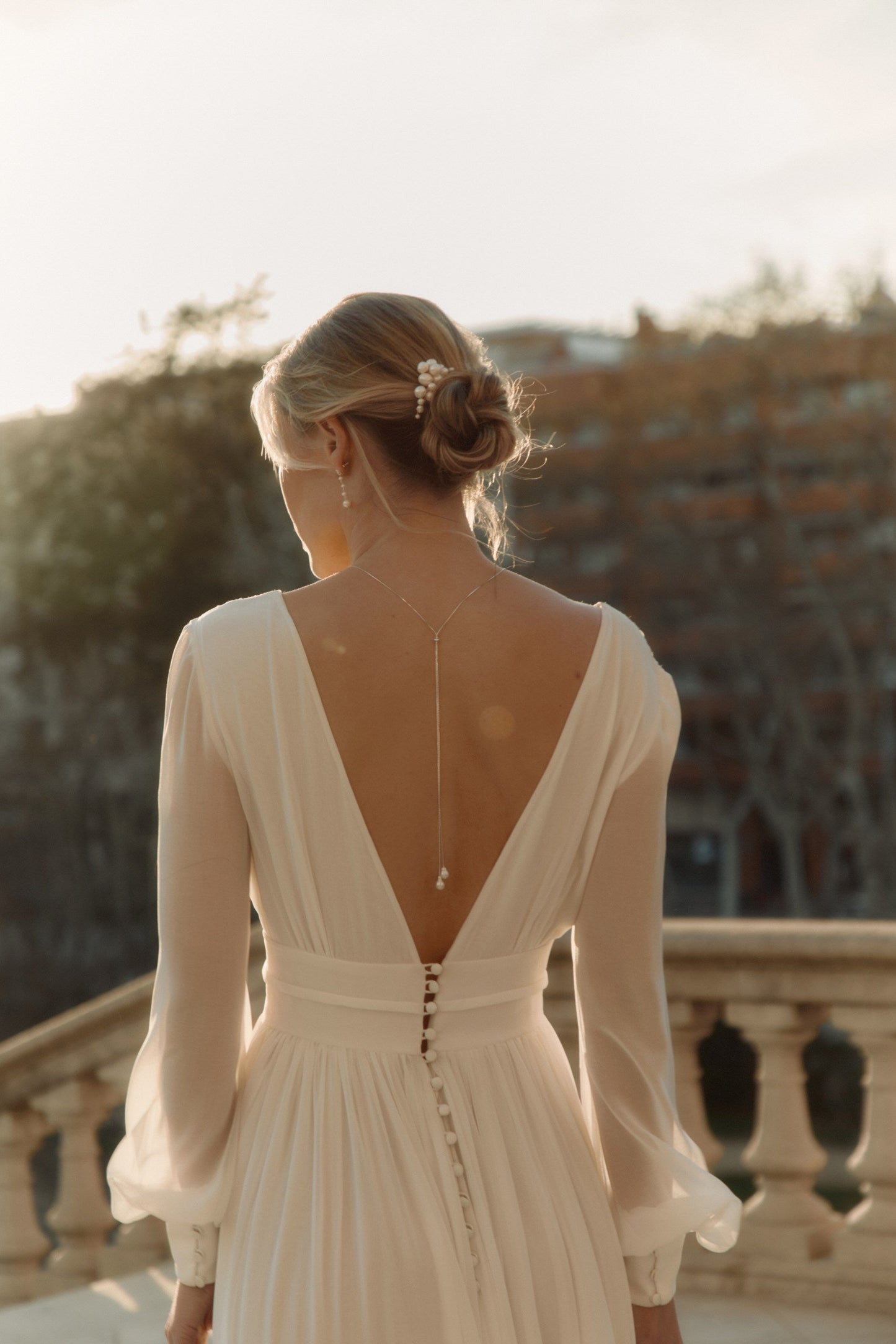 Exquisite Baroque Style - Wild Pearl Necklace for Weddings