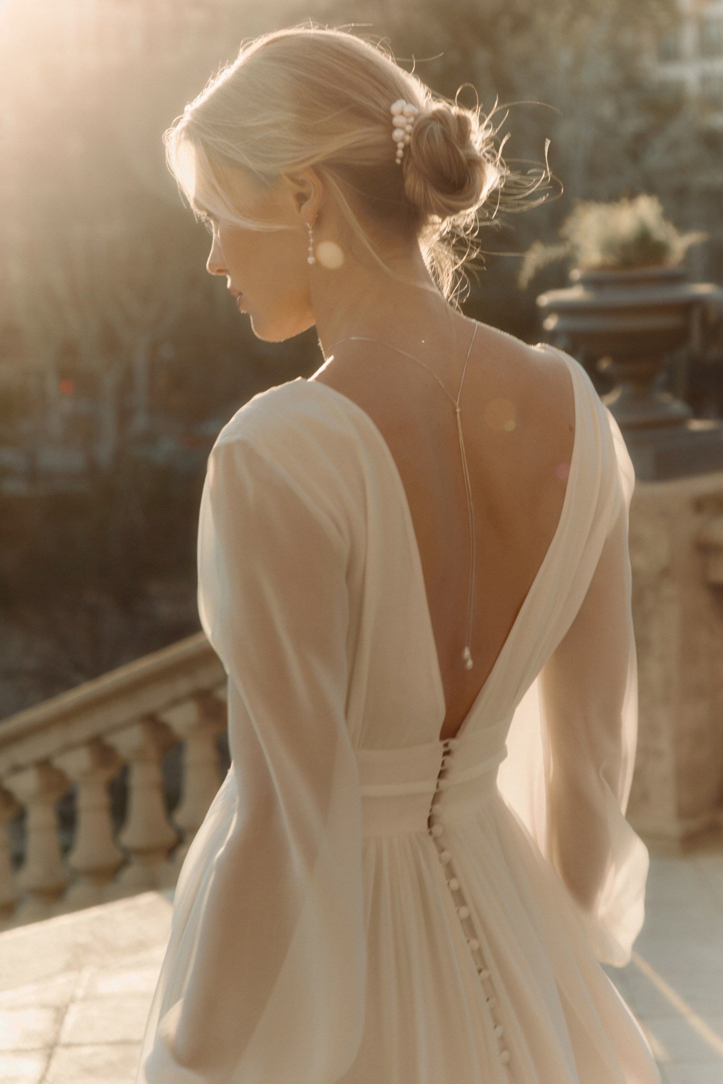 Exquisite Baroque Style - Wild Pearl Necklace for Weddings