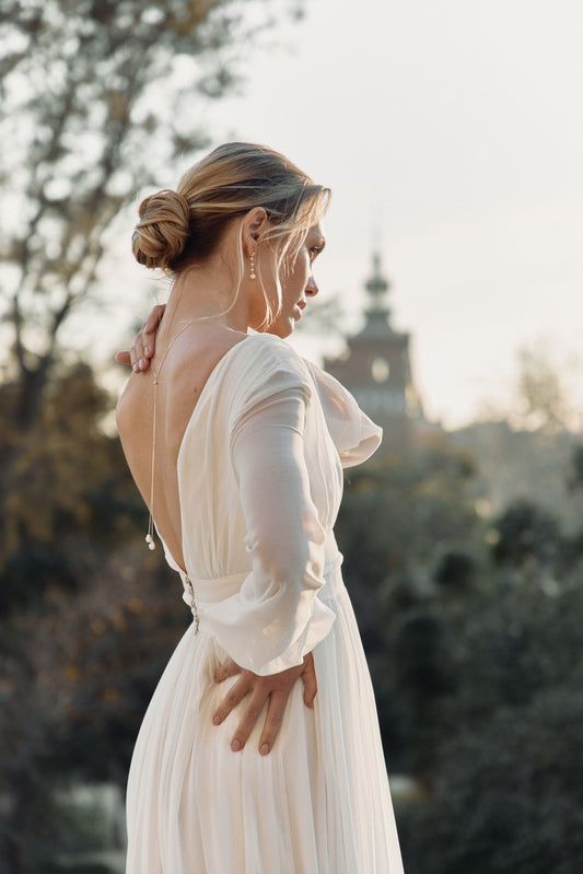 Exquisite Baroque Style - Wild Pearl Necklace for Weddings