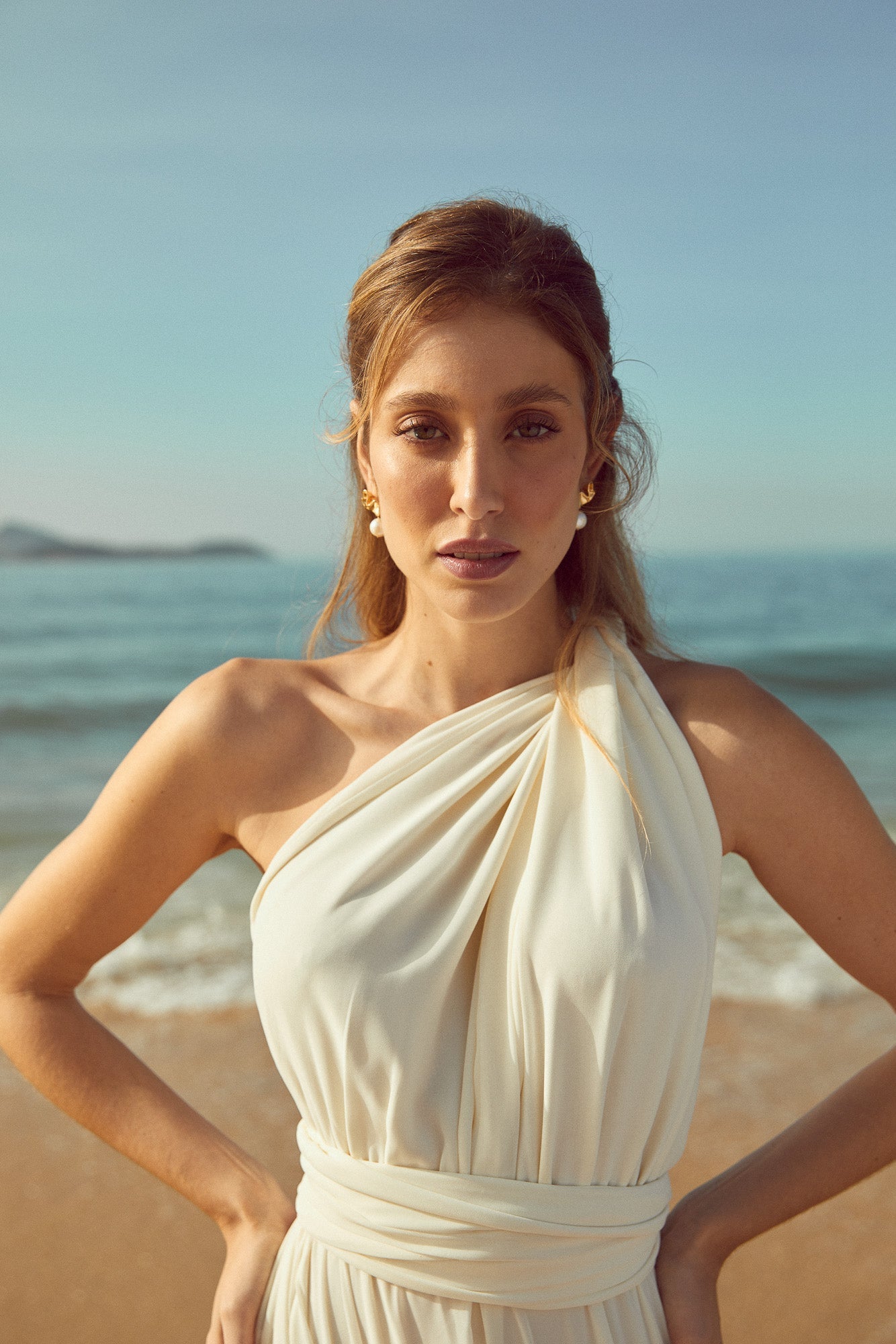 Fashion natural pearl earrings