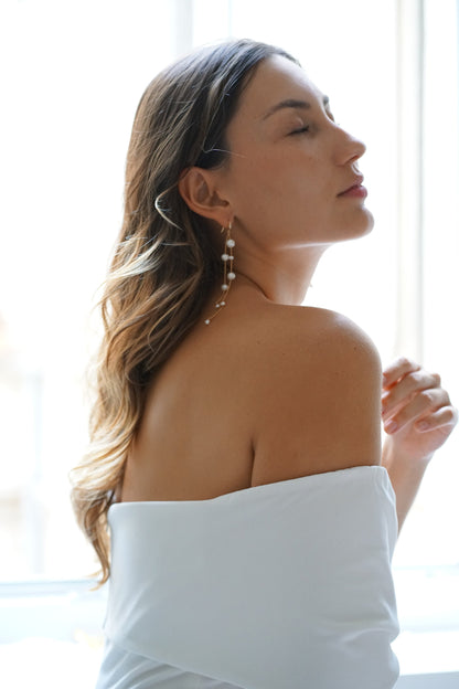 Romantic Pearl Earrings