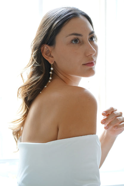 Romantic Pearl Earrings