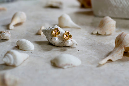Modern Floral Earrings